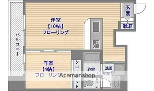 サヴォイマキシマイズ博多ステーション【8階】の間取り