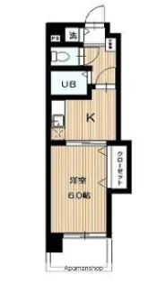 クロスステージ博多駅前【10階】の間取り