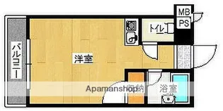 コルディアーレ警固【4階】の間取り