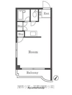 サニーオークハイツ【3階】の間取り