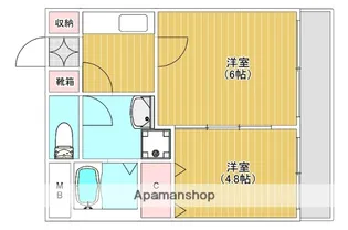 AMONT光成【2階】の間取り