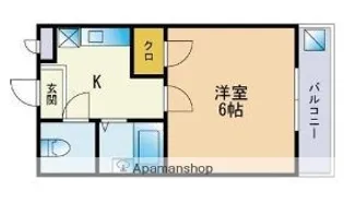 モーヴ藤崎【4階】の間取り