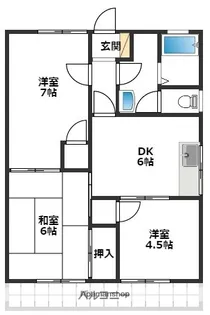 インライフ【1階】の間取り