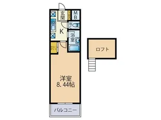 アゼタビル【3階】の間取り