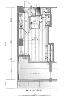 ラ・ファセ プリム大濠【10階】の間取り