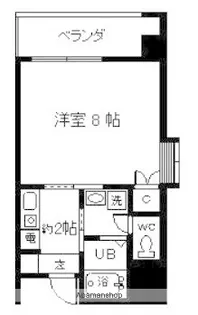 エミリエ大濠【6階】の間取り