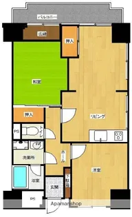 シャンボール大名B棟【11階】の間取り