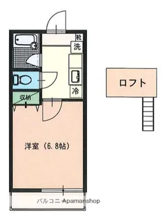 ファインフィールドⅠ【2階】の間取り