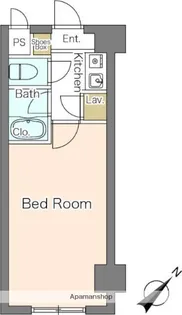 ノアーズアーク博多祇園【11階】の間取り