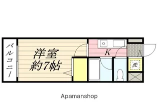 メゾン・ド・ヴィレ薬院【10階】の間取り