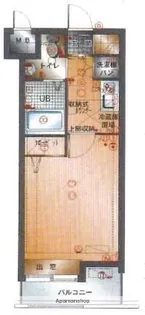 ダイナコートエスタディオ平尾駅前【4階】の間取り