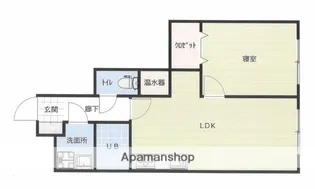 ライオンズマンション舞鶴第2【5階】の間取り