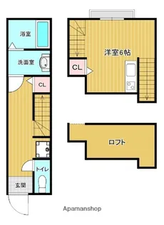 SOUNDS GOOD平尾【1階】の間取り