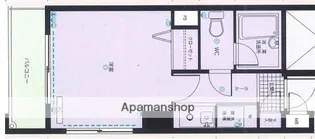 ピュアドームグラース天神【10階】の間取り