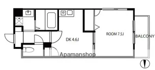エスポワール【5階】の間取り