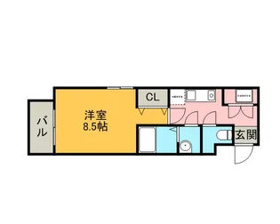 CASTLE伊都【5階】の間取り
