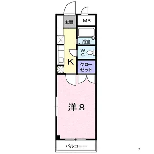 サニーヒル【3階】の間取り