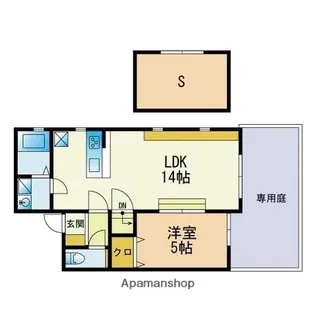 J’SⅡ【1階】の間取り