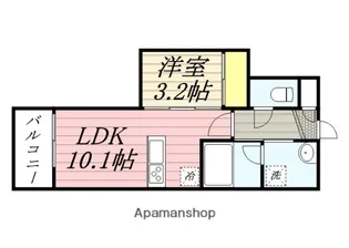 ヴィラージュ大濠【3階】の間取り