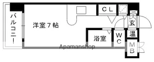モントーレ天神【12階】の間取り