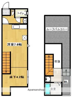 MAISONETIC PROUD【2階】の間取り