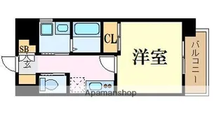 サヴォイステディハウス【10階】の間取り