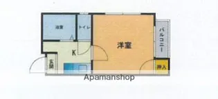 グレイス唐人【1階】の間取り