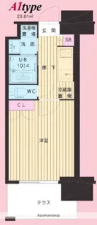 ORIENT BLD №111 TRADING TOWOR【7階】の間取り