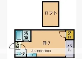セイントヴィラ・ドーム前【2階】の間取り
