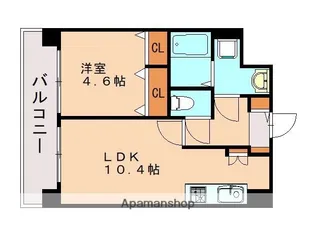 プルミエ・ネージュ【6階】の間取り