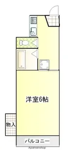 エトス平尾【4階】の間取り