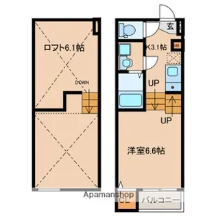 SYLPHEEDⅠ【2階】の間取り