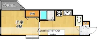 プレアール長尾Ⅱ【2階】の間取り