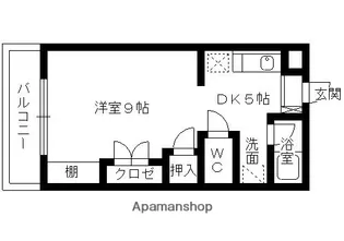 ライジングハラダ【2階】の間取り