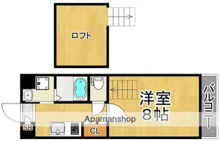 グレースパーク【7階】の間取り