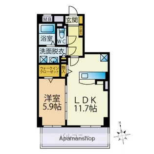 NOHMA【4階】の間取り