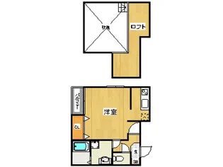 福岡県福岡市早良区次郎丸1丁目【アパート】の間取り