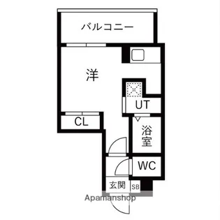 MODERN PALAZZO大濠スクエア【3階】の間取り