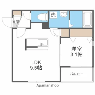 アールズ今宿2丁目【2階】の間取り