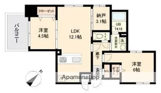 MODERN ASPIRATION 平尾駅前【7階】の間取り