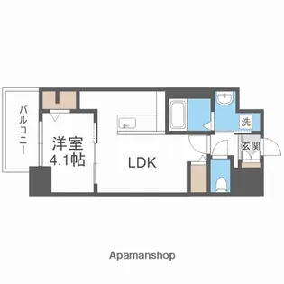 DIANAGARDEN【9階】の間取り