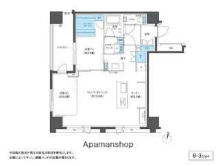 CLUB NEXUS 大濠西【4階】の間取り