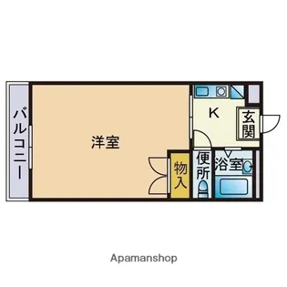 サンホークス横浜【1階】の間取り