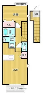 フォルネ【2階】の間取り