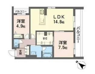 メゾン パルク 清水【2階】の間取り