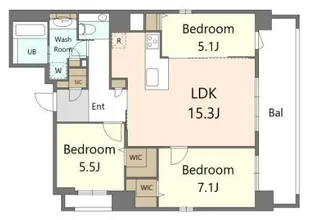 SーRESIDENCE大手門AWESOME【12階】の間取り