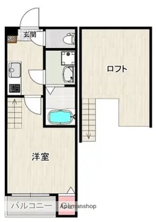 ルナソル ミラ【1階】の間取り