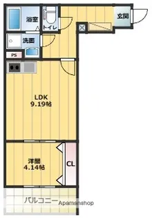 福岡県福岡市城南区梅林2丁目【アパート】の間取り