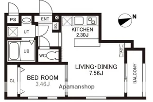 CHERIM室見WEST【3階】の間取り