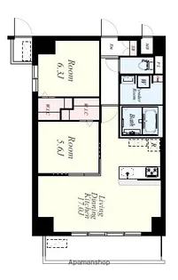 仮称)東那珂2丁目マンション【14階】の間取り